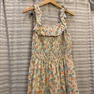 New floral maxi dress
